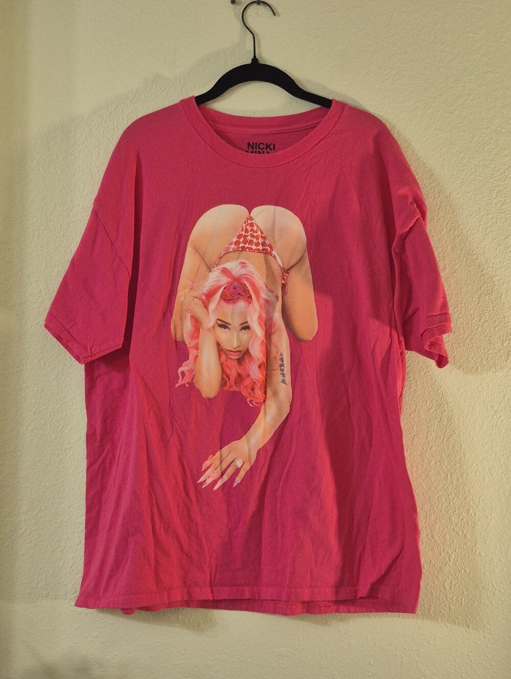 Nicki Minaj Hot Pink Graphic Tee